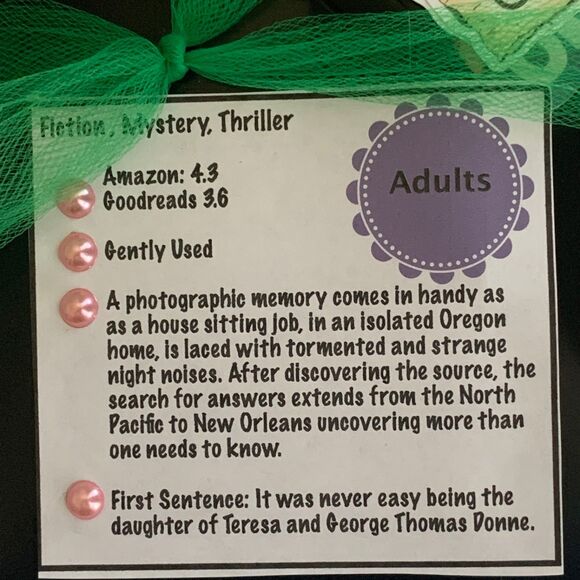 Blind Date With A Book Adult Mystery Thriller Suspense Birthday Gift Holidays - Picture 2 of 7